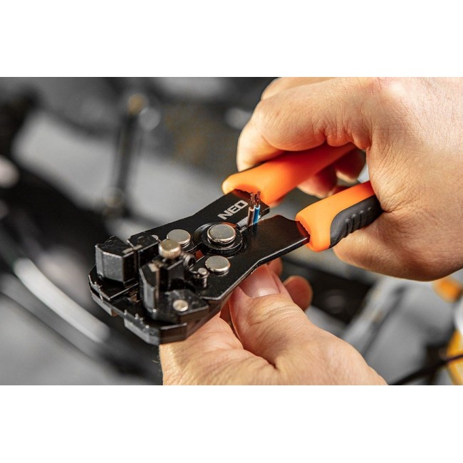 NEO TOOLS Automatic Wire Stripper, 200 mm, Front Stripping NEO TOOLS Automatic Wire Stripper, 200 mm, Front Stripping