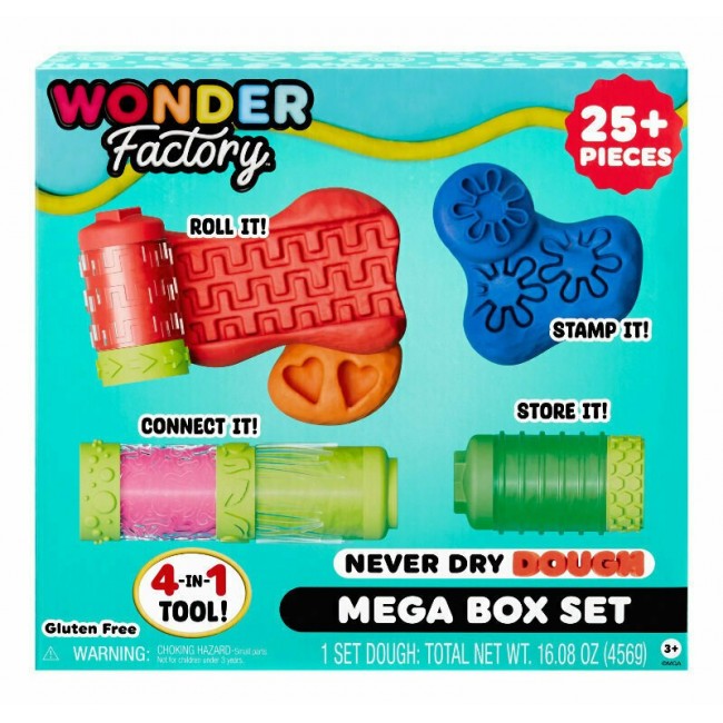 MGA Wonder Factory Never Dry Dough 25el 595137 MGA Wonder Factory Never Dry Dough 25el 595137
