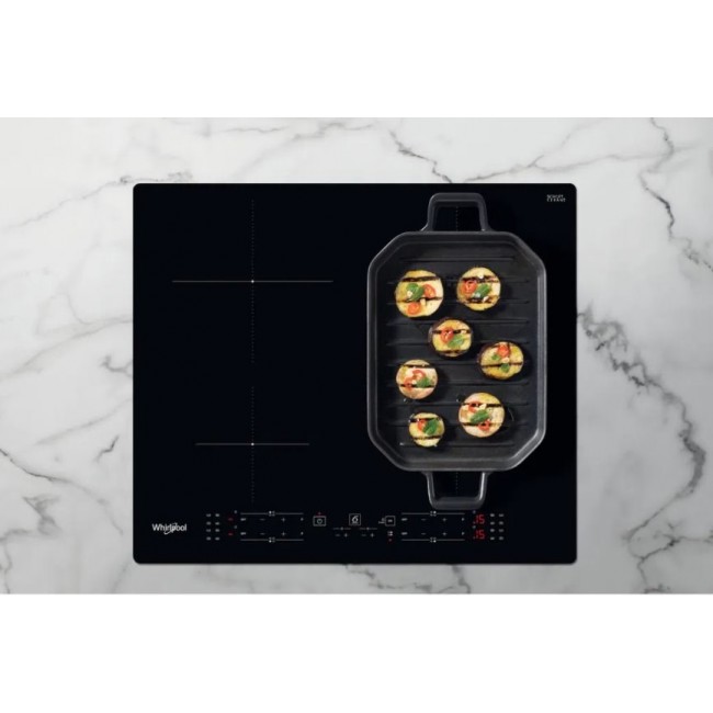 Whirlpool WB B3960 BF hob Black Built-in 59 cm Zone induction hob 4 zone(s) Whirlpool WB B3960 BF hob Black Built-in 59 cm Zone induction hob 4 zone(s)