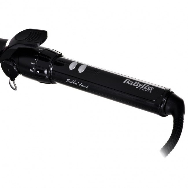 BaByliss Pro C319E 180 19mm Curling iron Warm Black,Pink BaByliss Pro C319E 180 19mm Curling iron Warm Black,Pink