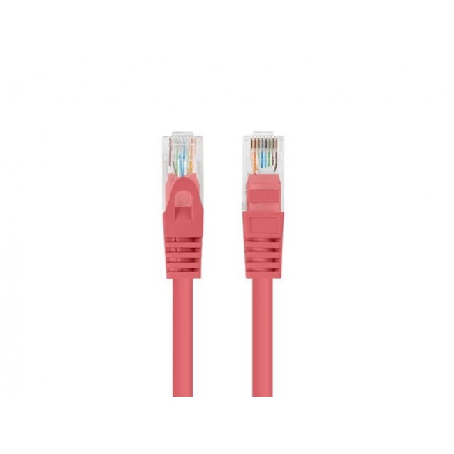 Fluke Passed Lanberg patchcord cat.6 UTP 0.25 m red 10-pack Fluke Passed Lanberg patchcord cat.6 UTP 0.25 m red 10-pack
