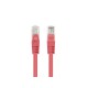 Fluke Passed Lanberg patchcord cat.6 UTP 0.25 m red 10-pack Fluke Passed Lanberg patchcord cat.6 UTP 0.25 m red 10-pack