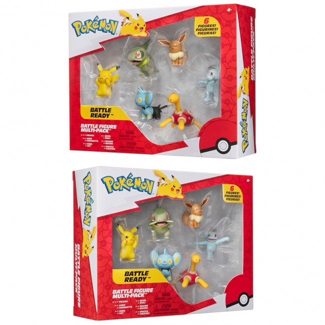 Pokemon Battle Figures 6-Pak Series 8, figurines