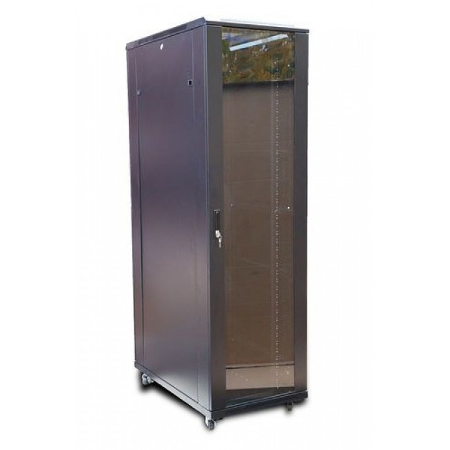 Extralink Rackmount cabinet 42U 800x1000 Black standing