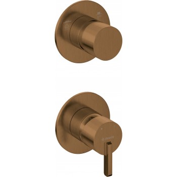 Shower mixer concealed with spray switch