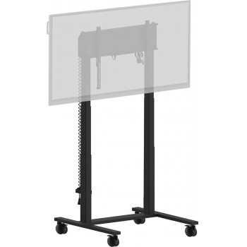 iiyama Double column electric floor lift on wheels for monitors up to 98