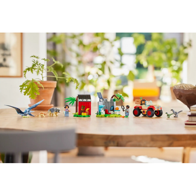 LEGO JURASSIC WORLD 76963 BABY DINOSAUR RESCUE CENTER LEGO JURASSIC WORLD 76963 BABY DINOSAUR RESCUE CENTER