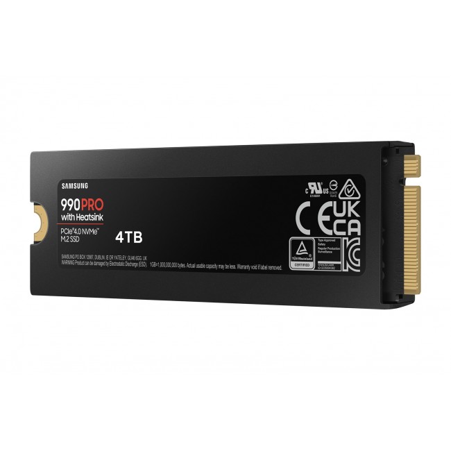 Samsung 990 Pro 4 TB M.2 PCI Express 4.0 NVMe V-NAND TLC Samsung 990 Pro 4 TB M.2 PCI Express 4.0 NVMe V-NAND TLC