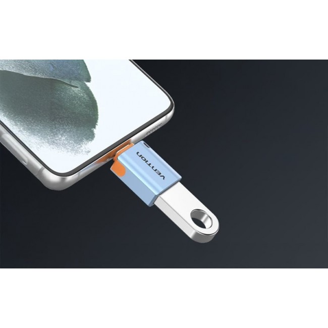 Vention USB 3.1 OTG adapter USB-C to USB-A lanyard