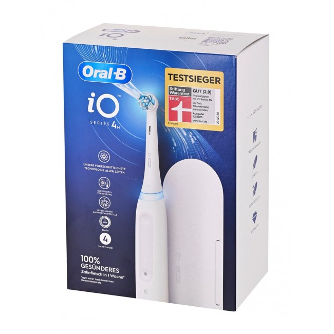 Oral-B iO Series 4 Quite Adult Rotating toothbrush White