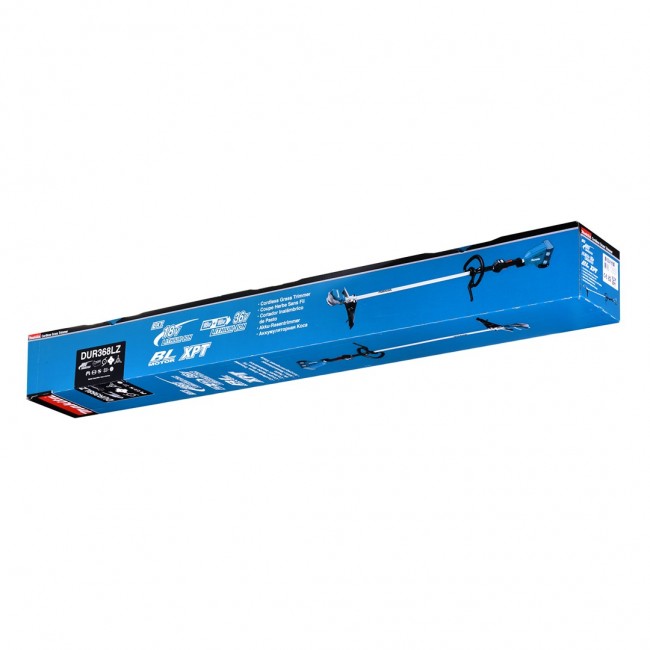 Makita DUR368LZ brush cutter/string trimmer 35 cm Battery Black, Blue