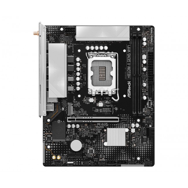 Asrock H810M-X Gen5 WiFi Intel H810 LGA 1851 (Socket V1) micro ATX