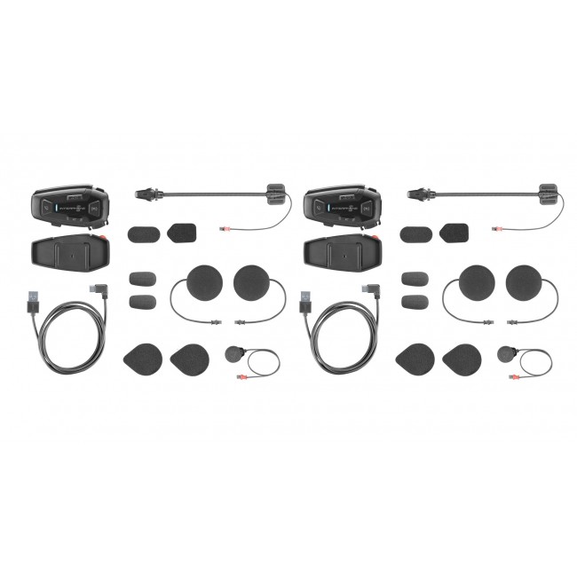 Interphone U-COM 8R Motorbike intercom 1600 m Black
