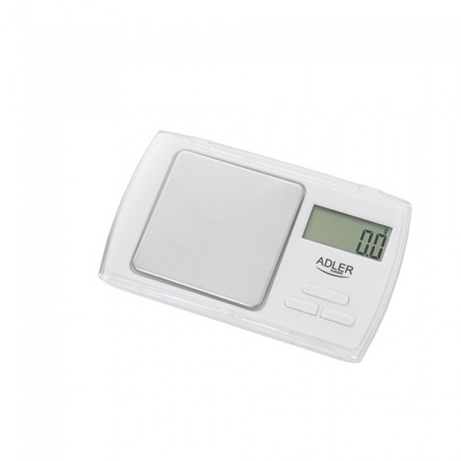 Adler AD 3161 kitchen scale White Rectangle Electronic personal scale Adler AD 3161 kitchen scale White Rectangle Electronic personal scale
