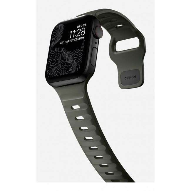 Nomad Sport Band Green Rubber