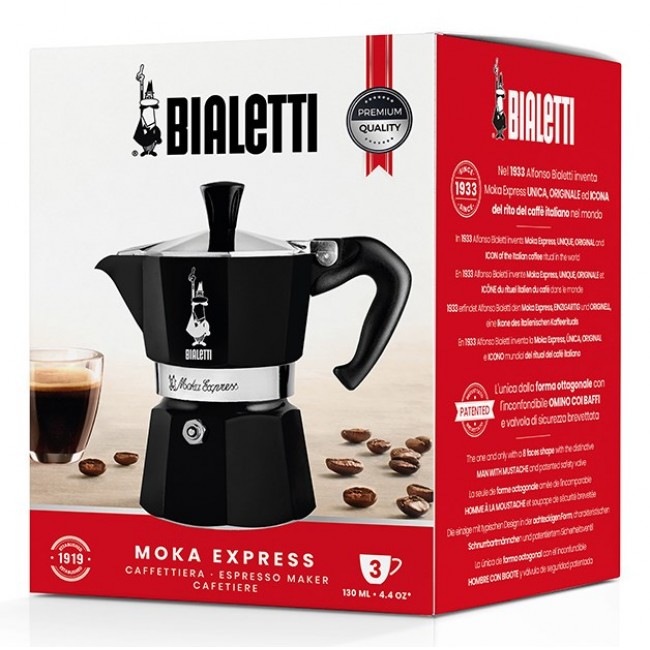 Bialetti Moka Exress Moka pot Black
