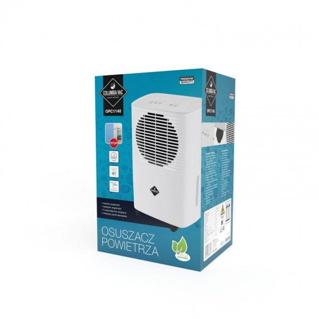 ELDOM Dehumidifier, 2 levels of air circulation, humidity indicator, 24h timer, power 205 W