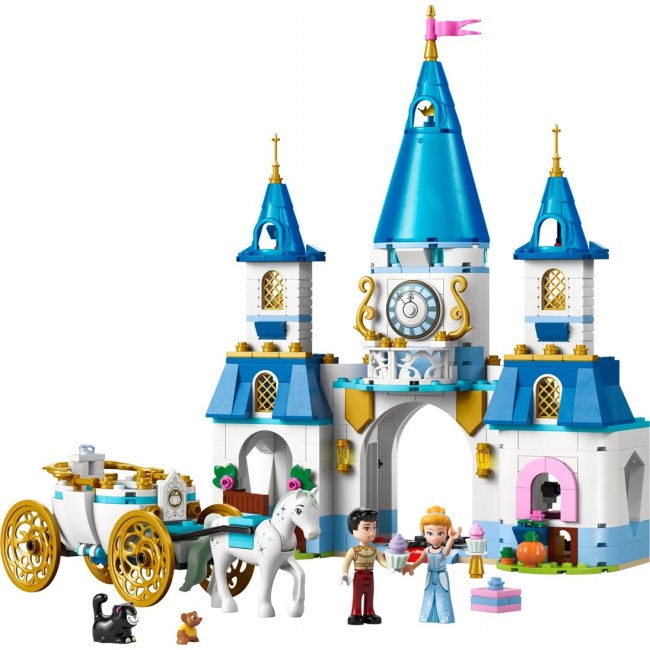 LEGO DISNEY PRINCESS 43275 Cinderella's Castle and Horse Carriage