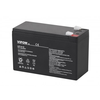 VIPOW 12V 7.5Ah gel battery