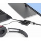 Gembird UHG-4K2-01 USB graphics adapter Black Gembird UHG-4K2-01 USB graphics adapter Black