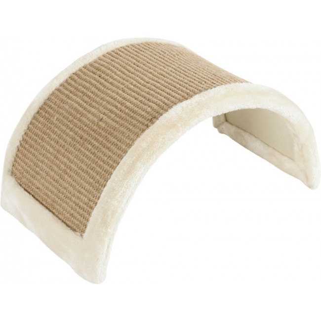 Zolux Semicircular cat scratching post - beige Zolux Semicircular cat scratching post - beige