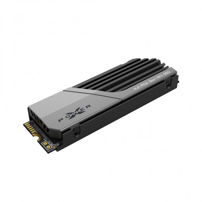 SILICON POWER PCIe Gen 4x4 XS70 Internal solid state drive SSD 1TB M.2 2280 NVMe 1.4 (SP01KGBP44XS7005) Black, Grey SILICON POWER PCIe Gen 4x4 XS70 Internal solid state drive SSD 1TB M.2 2280 NVMe 1.4 (SP01KGBP44XS7005) Black, Grey