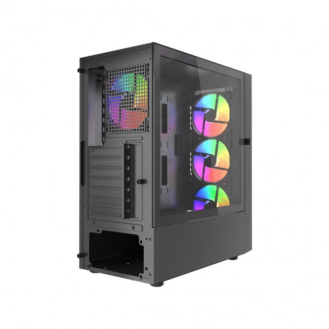Gembird CCC-FC-4300 Gaming ATX Computer Case Fornax 4300, ARBG backlight, black Gembird CCC-FC-4300 Gaming ATX Computer Case Fornax 4300, ARBG backlight, black