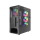 Gembird CCC-FC-4300 Gaming ATX Computer Case Fornax 4300, ARBG backlight, black Gembird CCC-FC-4300 Gaming ATX Computer Case Fornax 4300, ARBG backlight, black