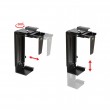 The MC-713 PC Holder Computer Under Desk Table Bracket Support Storage The MC-713 PC Holder Computer Under Desk Table Bracket Support Storage