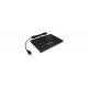 KeySonic ACK-3410 (DE) keyboard Office USB QWERTZ German Black