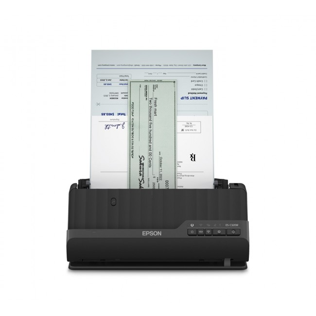 Epson ES-C320W ADF + Sheet-fed scanner 600 x 600 DPI A4 Black