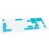 Ducky Keycap Set, PBT, ISO (DE) - wei /blau