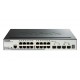 D-Link | Stackable Smart Managed Switch with 10G Uplinks | DGS-1510-20/E | Managed L2 | Desktop/Rackmountable | Gigabit Ethernet (copper) ports quantity 16 D-Link | Stackable Smart Managed Switch with 10G Uplinks | DGS-1510-20/E | Managed L2 | Desktop/Rackmountable | Gigabit Ethernet (copper) ports quantity 16