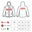 Men's heated jacket, size: L, XL