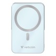 Verbatim Charge 'n' Go Magnetic Wireless Power Bank with stand - 10000 mAh Blue