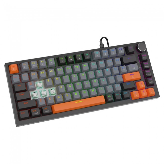 Savio ASTRAL BLACK JADE 3 COLOURS keyboard Gaming USB QWERTY US International