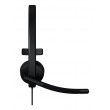 Logitech H570E Headset Wired Head-band Office/Call center USB Type-C Black
