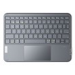 Inateck KB01105_GRAY mobile device keyboard QWERTZ Bluetooth Grey