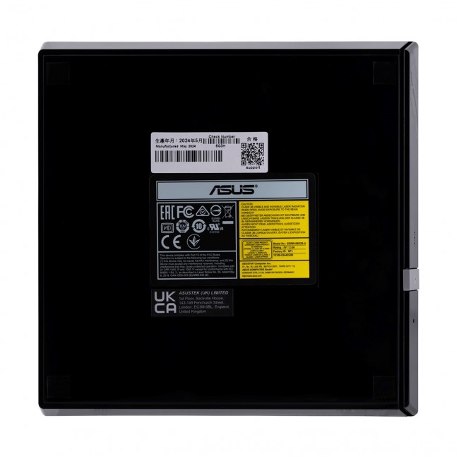 ASUS SDRW-08D2S-U Lite optical disc drive DVD RW Black