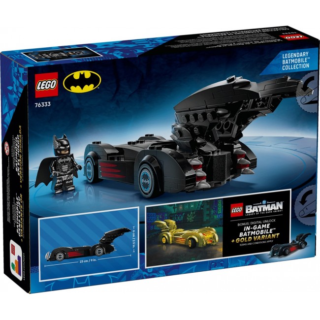 LEGO BATMAN 76333 Batman & Robin Batmobile