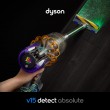 Dyson V15 Detect Absolute 2-in-1 stick vacuum Battery Dry HEPA Bagless 0.77 L Stainless steel