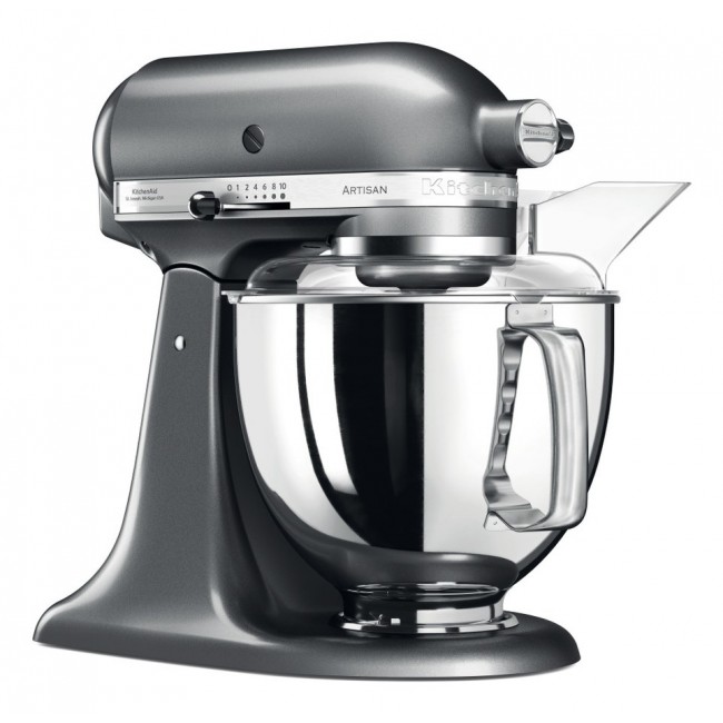 KitchenAid 5KSM175PSEMS Artisan food processor 300 W 4.8 L Silver
