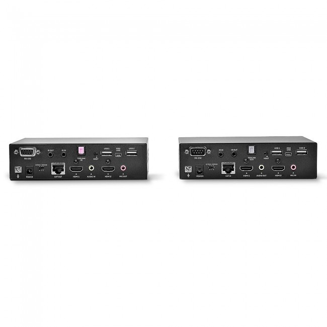 Lindy 100m Cat.6 Dual Head HDMI, USB and RS-232 Extender