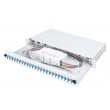 Digitus Fiber Optic Sliding Splice Box, 1U, Equipped, LC, OM4