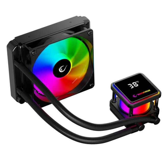 RAMPAGE INFINITE V120 WATER COOLING KIT Black