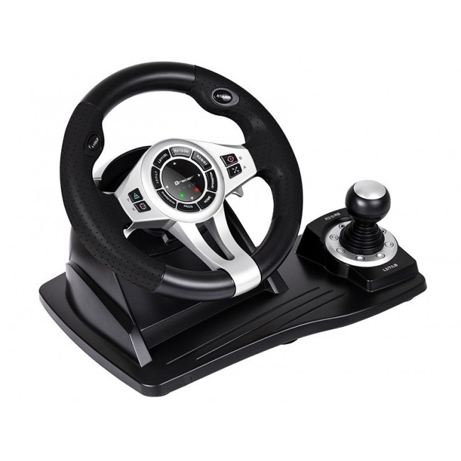 Tracer TRAJOY46524 Gaming Controller Black Steering wheel + Pedals PlayStation 4, Playstation 3