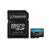 Kingston Technology 512GB microSDXC Canvas Go Plus 170R A2 U3 V30 Card + ADP