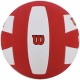 Volleyball Wilson Super Soft Play VB Poland official size white and red size 5 WTH90118XBPO Volleyball Wilson Super Soft Play VB Poland official size white and red size 5 WTH90118XBPO