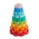 Fisher-Price Wooden Ring Stacker Toddler Fine Motor Toy, 10 Wood Pieces Fisher-Price Wooden Ring Stacker Toddler Fine Motor Toy, 10 Wood Pieces