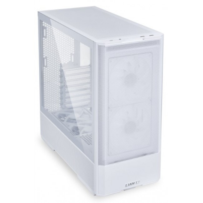 Lian Li LANCOOL 207 PC Case, Midi-Tower, ATX, Tempered Glass - white Lian Li LANCOOL 207 PC Case, Midi-Tower, ATX, Tempered Glass - white